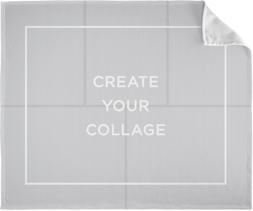 Create a Collage Landscape Fleece Photo Blanket, Fleece, 50x60, Multicolor, multi