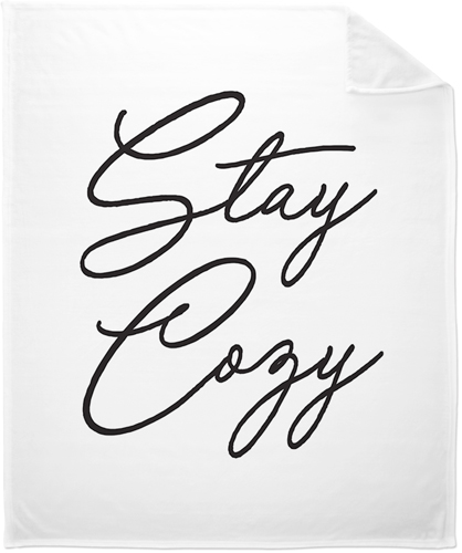 Stay Cozy Fleece Photo Blanket, Plush Fleece, 50x60, Multicolor