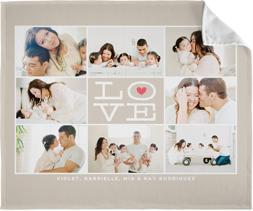 Lovely Craft Fleece Photo Blanket by Shutterfly Shutterfly