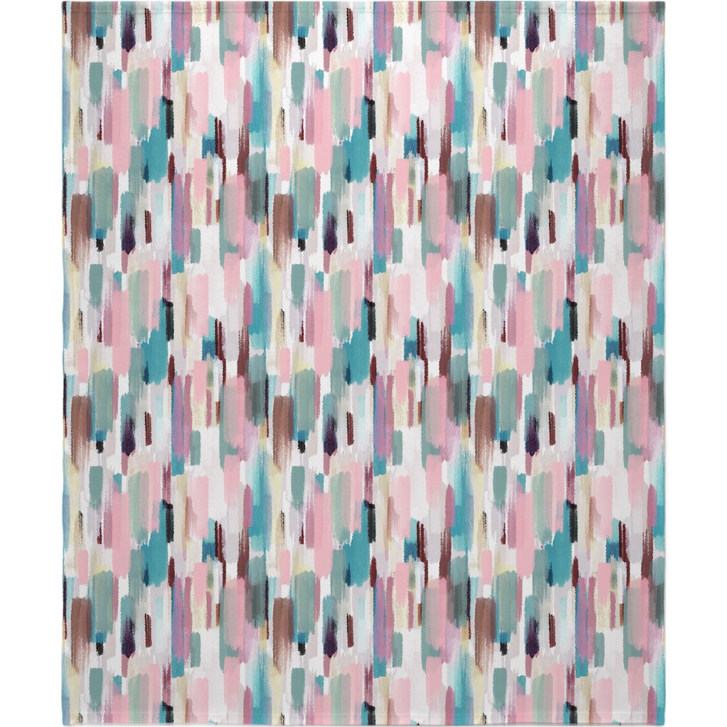 Color Memories - Multi Pastel Blanket, Fleece, 50x60, Multicolor