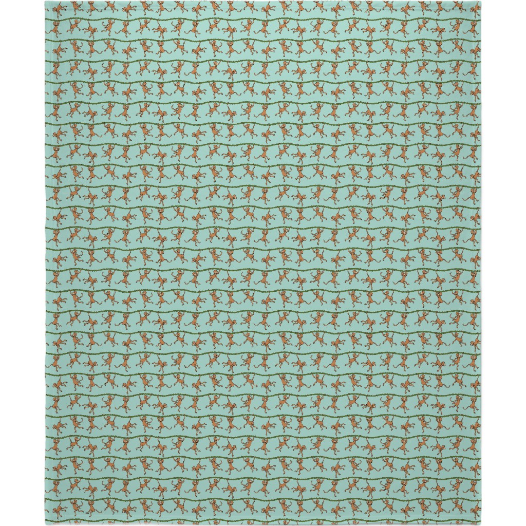 Green Fleece Blanket
