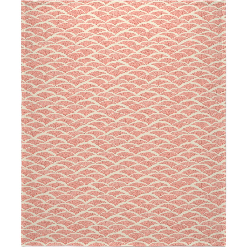 Gills - Peach Blanket, Fleece, 50x60, Pink