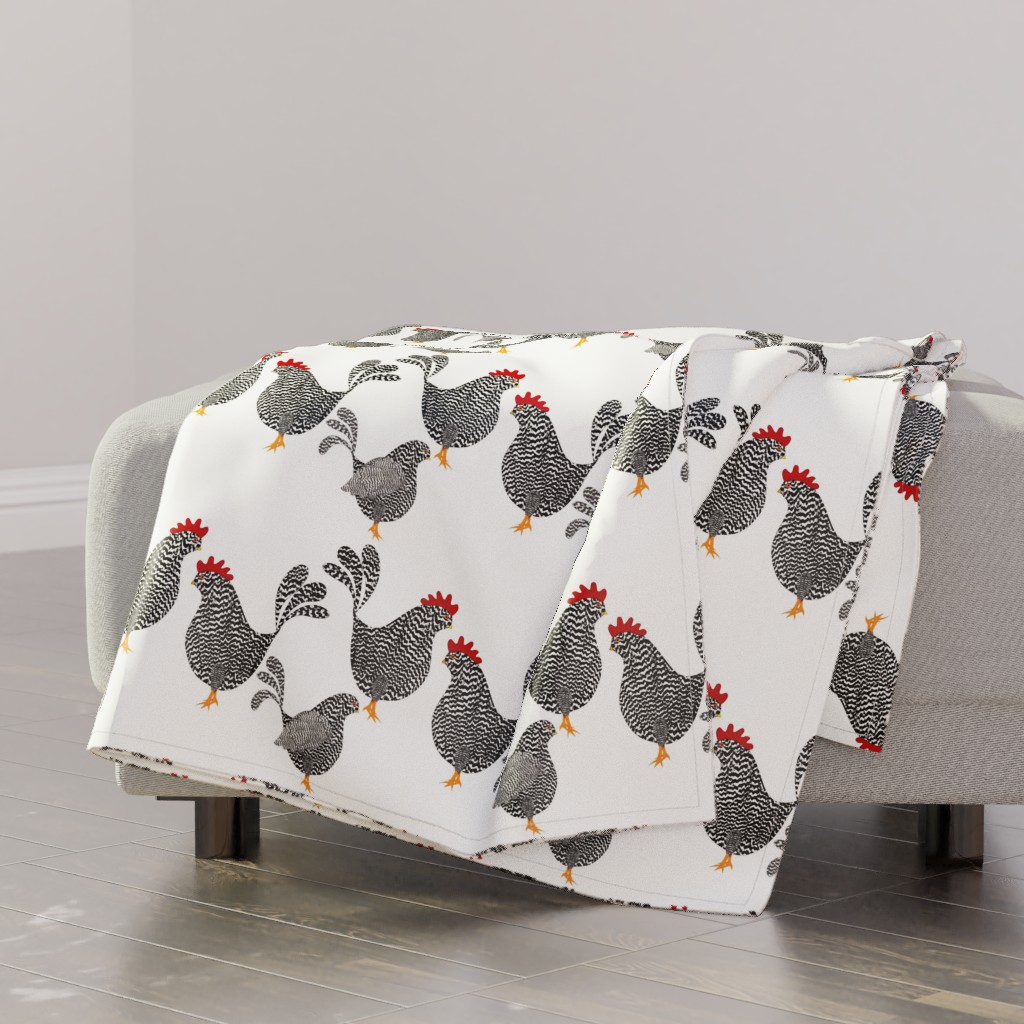 Chic Chicks Quilted Blanket NCU0DV1929