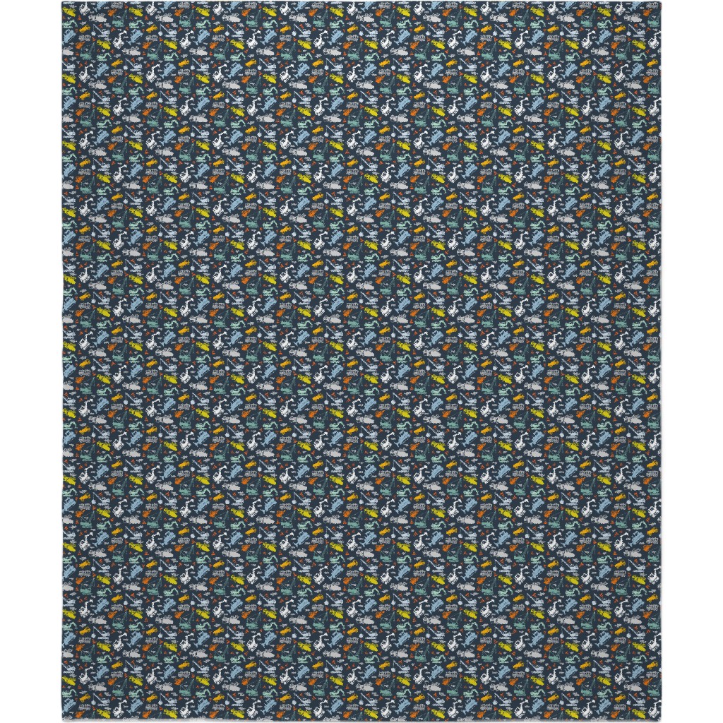 Construction Trucks Multicolor Blanket Shutterfly