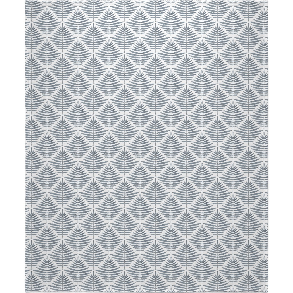 Largo - Gray Blanket, Fleece, 50x60, Gray
