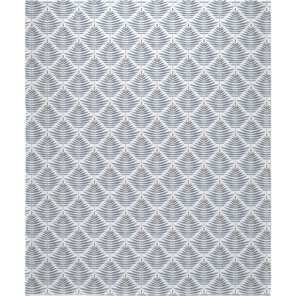 Unique Grey Fleece Blanket