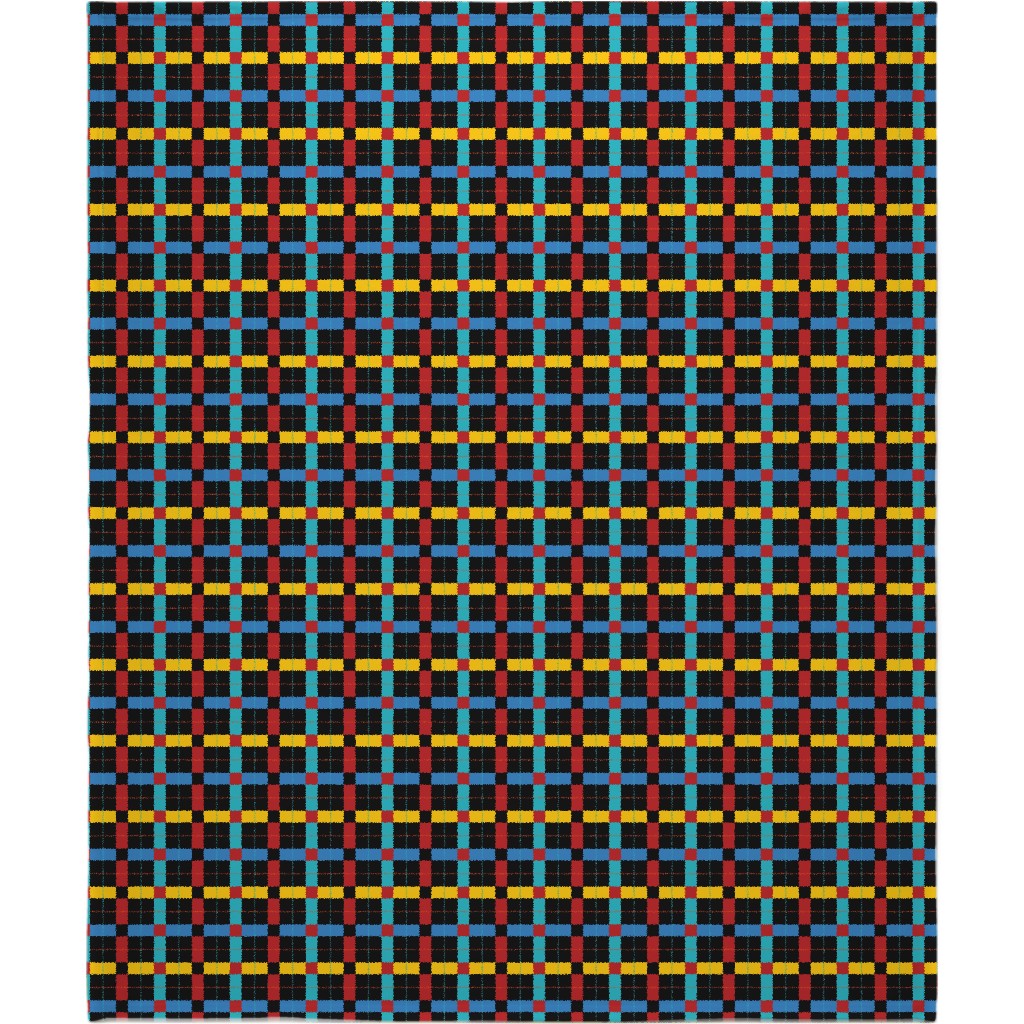 Pnw Pike Plaid - Multi Blanket, Fleece, 50x60, Multicolor