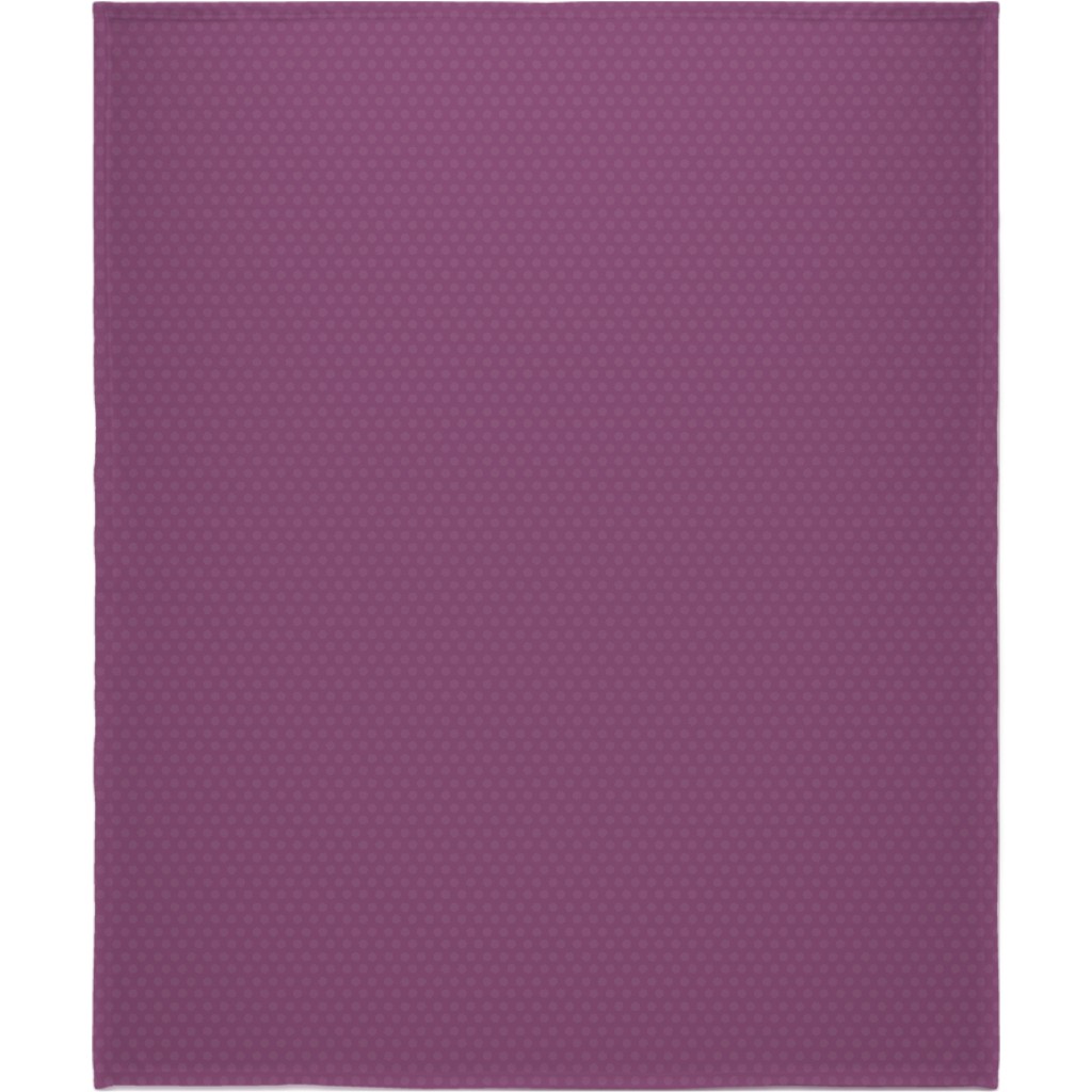 Bubbles - Purple Blanket, Fleece, 50x60, Purple