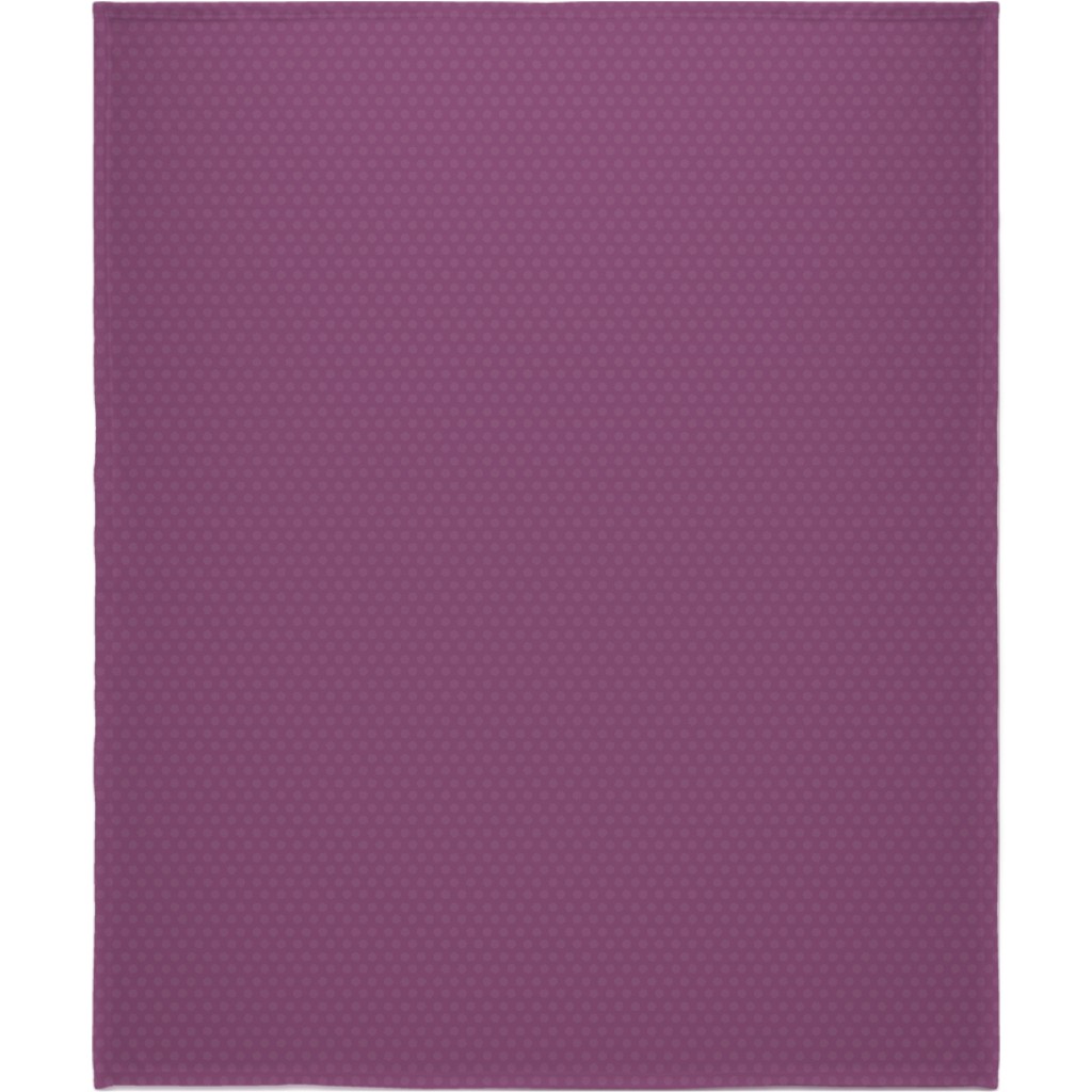 Bubbles - Purple Blanket, Fleece, 50x60, Purple, Purple