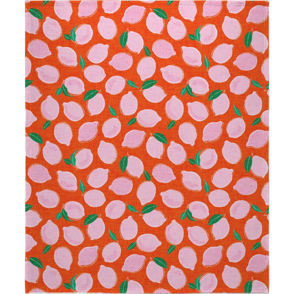 Pink And Orange Blanket