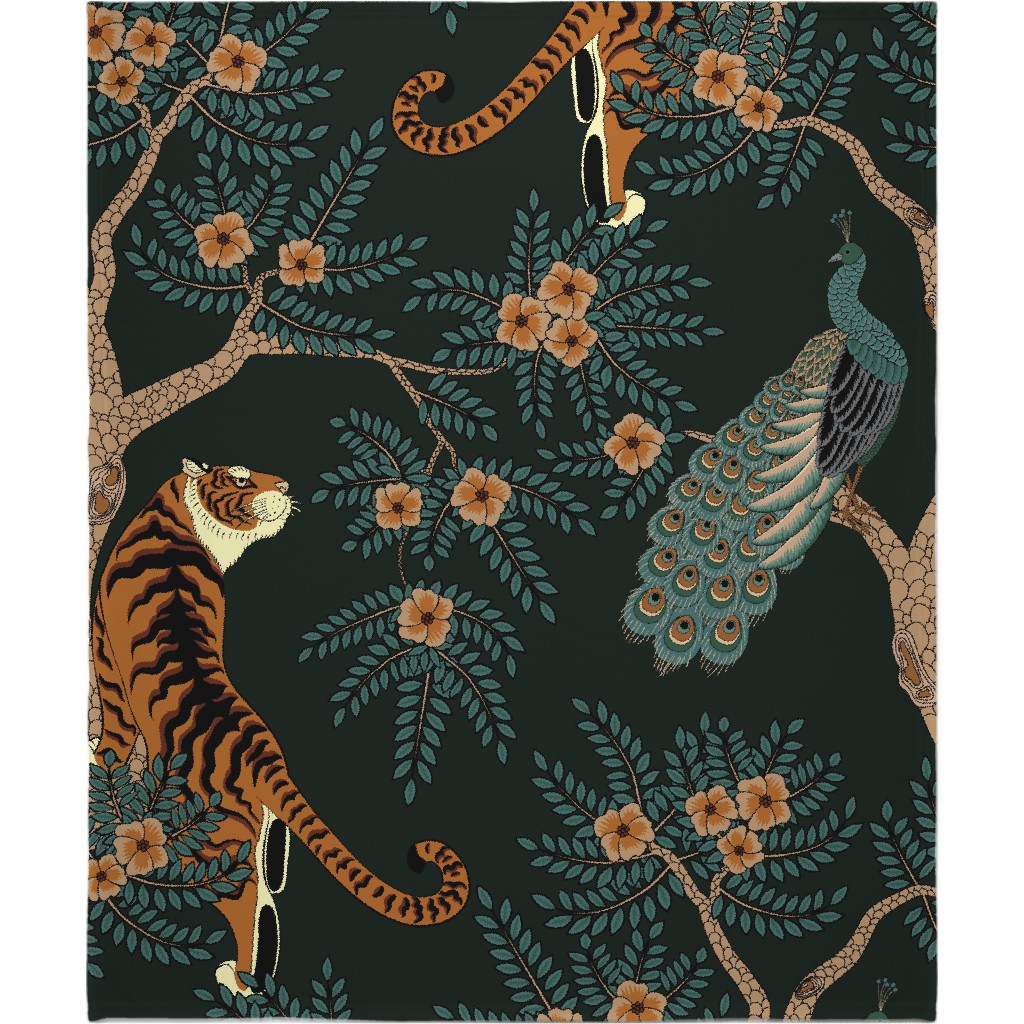 Tiger Printed Blankets