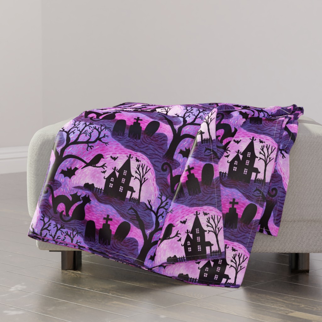 Spooky Season Quilted Blanket NCU0PD794