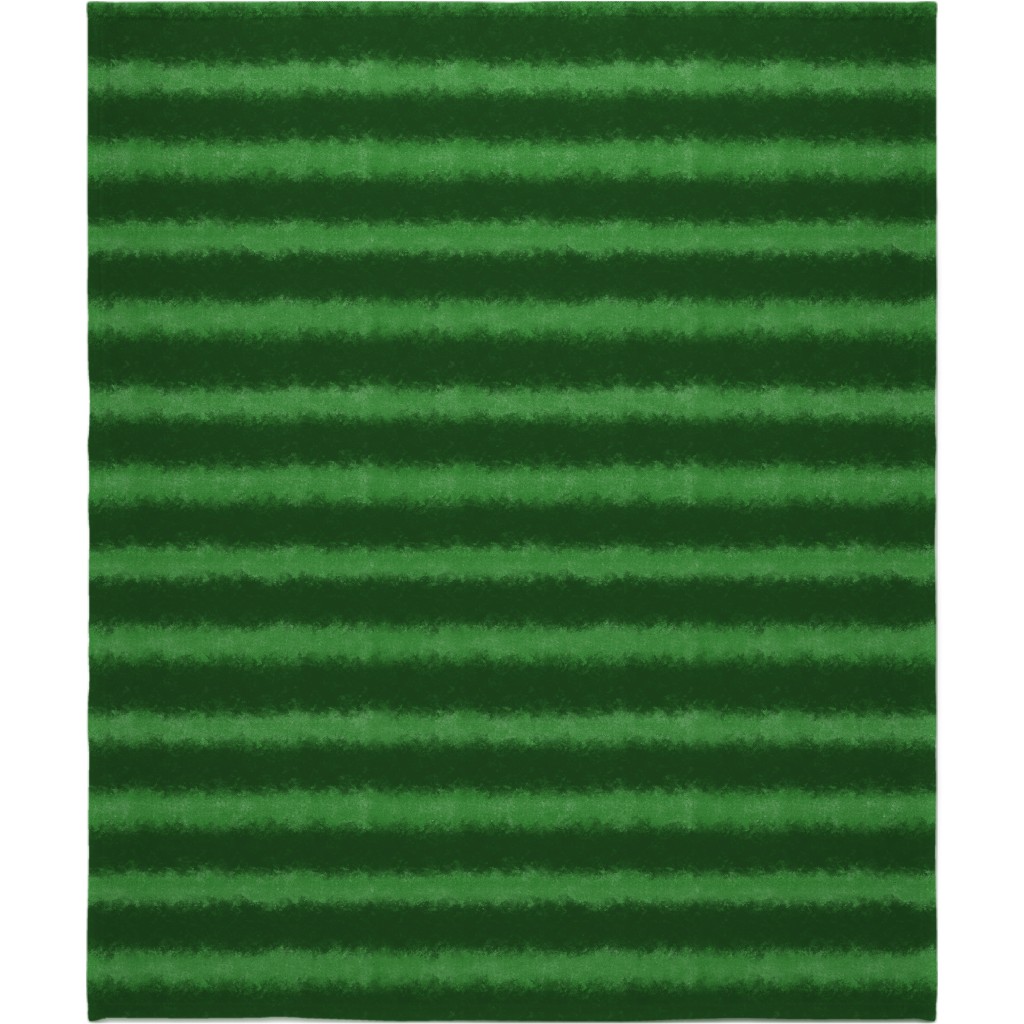 Watermelon Skin - Green Blanket, Plush Fleece, 50x60, Green, Classic Green