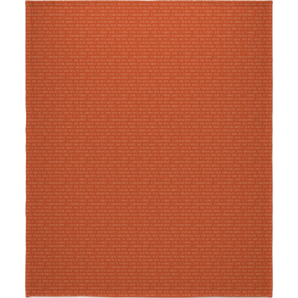 Fall Typography - Orange Blanket, Sherpa, 50x60, Orange, Orange