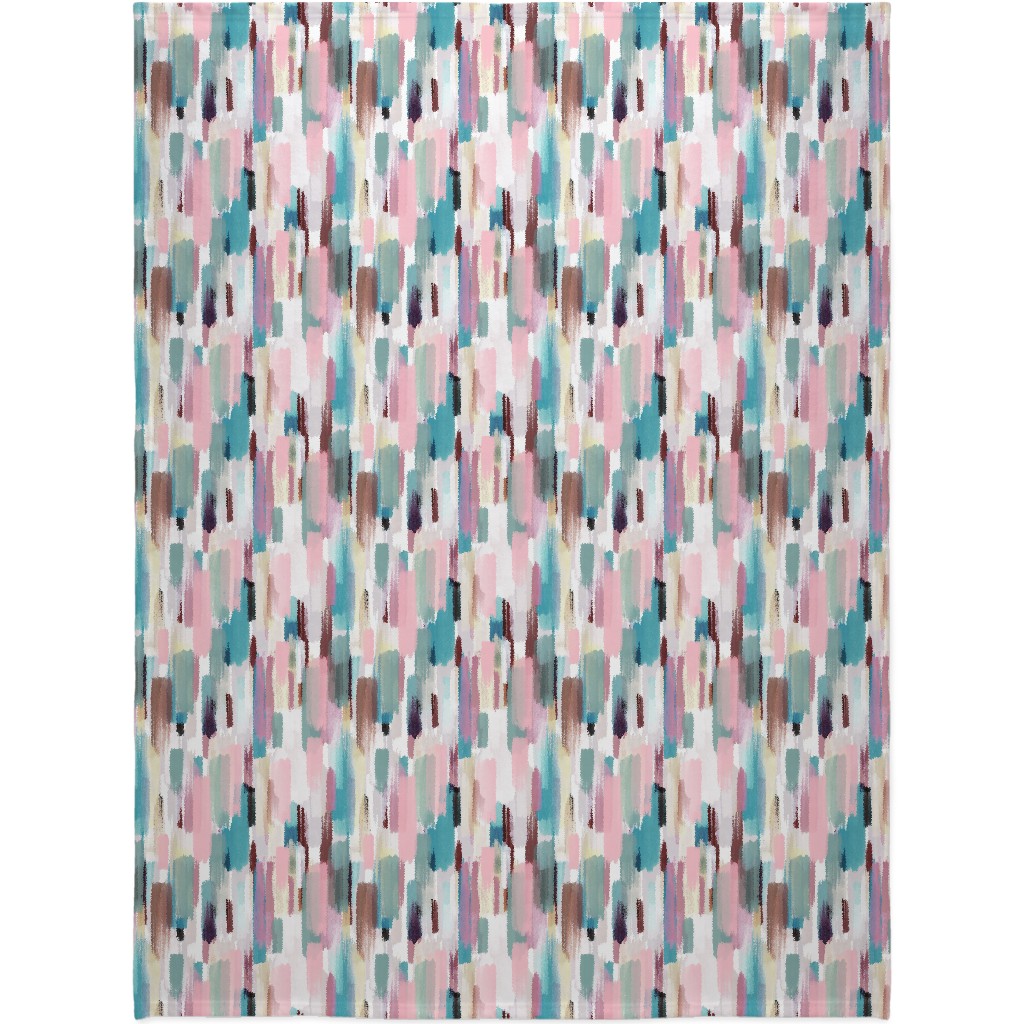 Color Memories - Multi Pastel Blanket, Fleece, 60x80, Multicolor