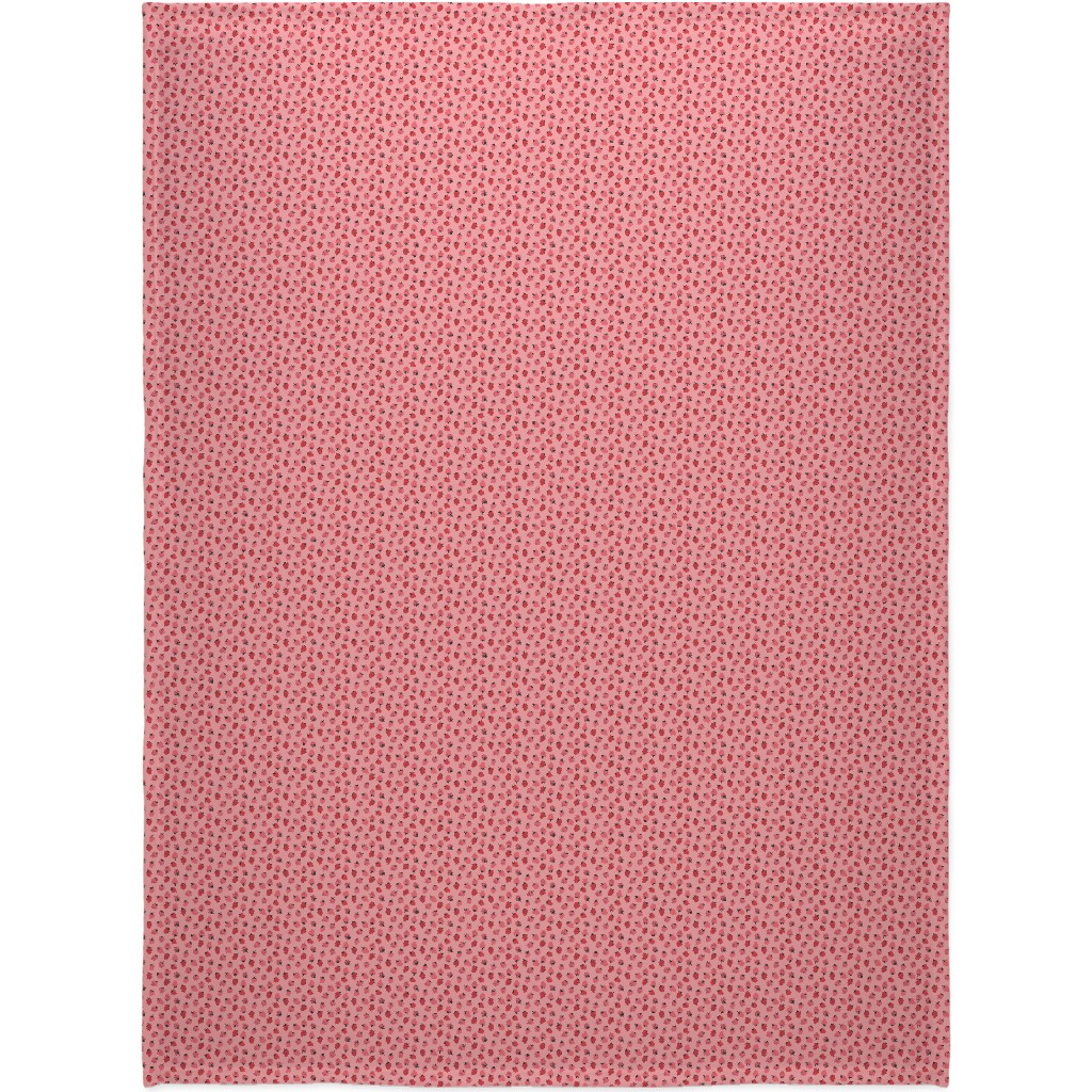Pink And Red Blanket