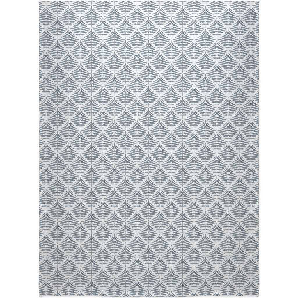 Largo - Gray Blanket, Fleece, 60x80, Gray, Gray