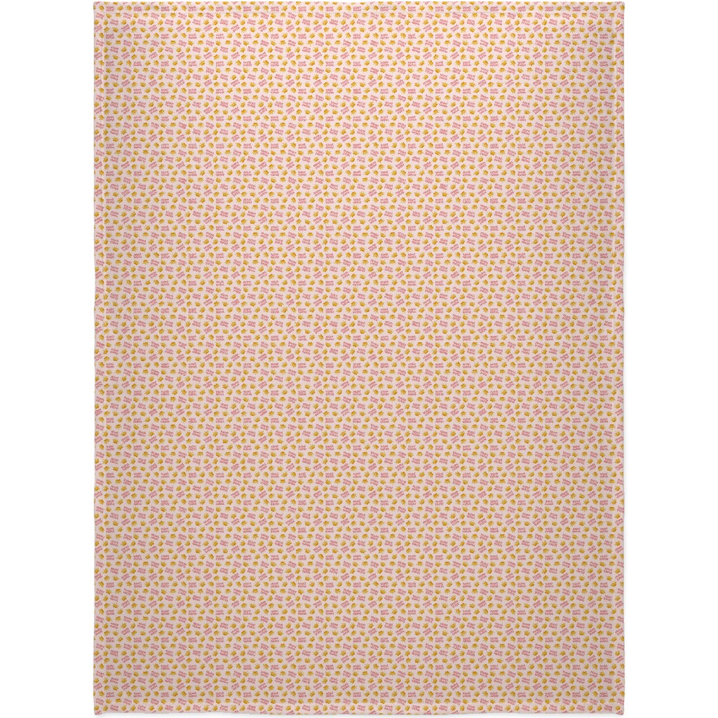Drama Queen - Pink Blanket, Fleece, 60x80, Pink