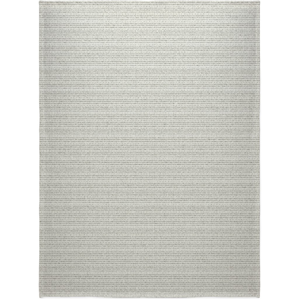 Modern Farmhouse Dash - Light Blanket, Fleece, 60x80, Beige, Pearl