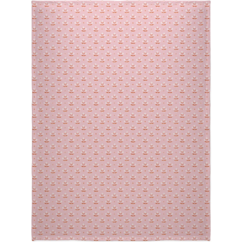 Pink And Orange Blanket