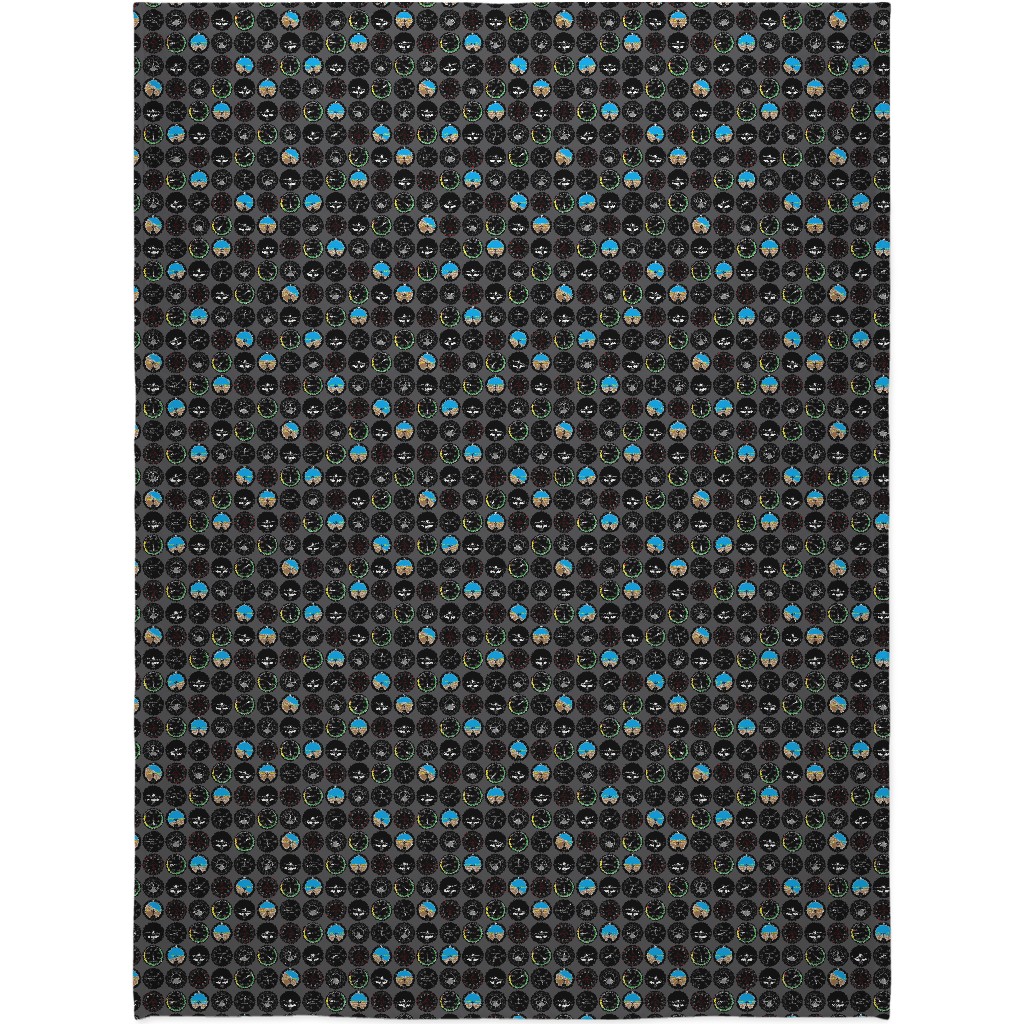 Flight Deck Blanket, Sherpa, 60x80, Gray, Slate