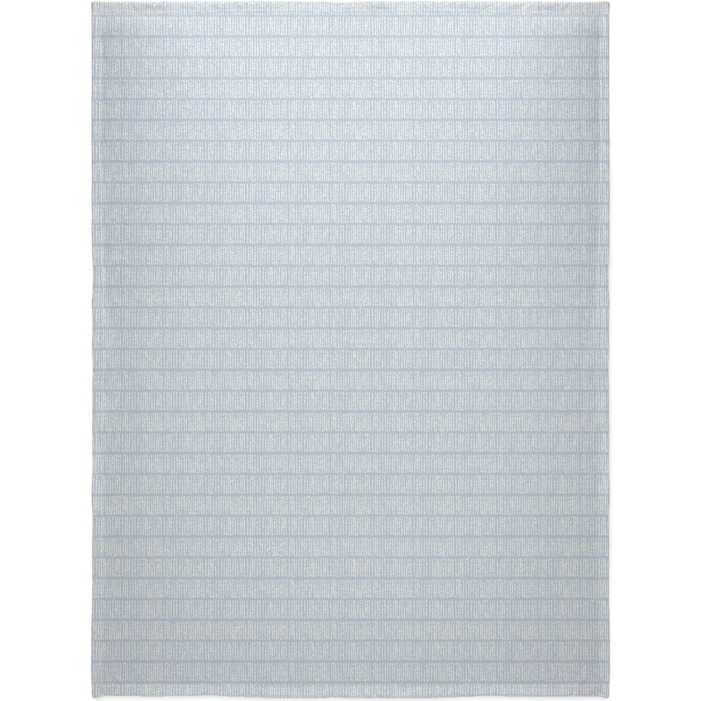 Dash - Blue Blanket, Sherpa, 60x80, Blue, True Blue