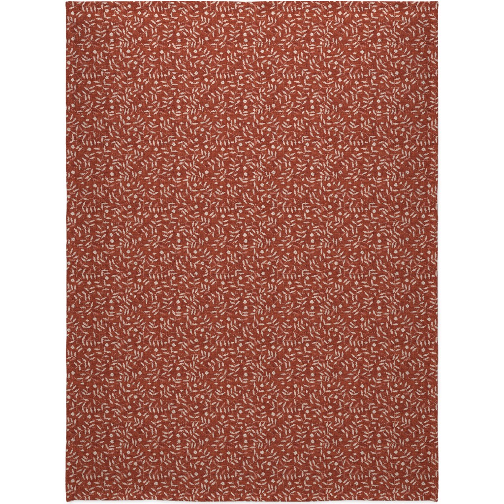 Darcy Blanket, Sherpa, 60x80, Red