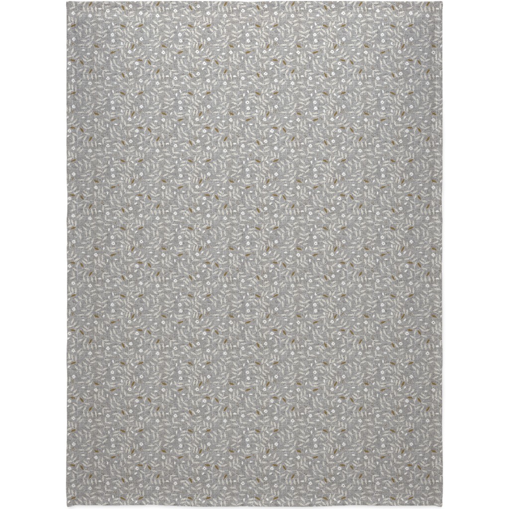 Darcy Blanket, Sherpa, 60x80, Gray, Iron