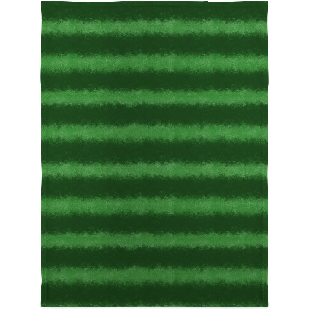 Watermelon Skin - Green Blanket, Fleece, 30x40, Green