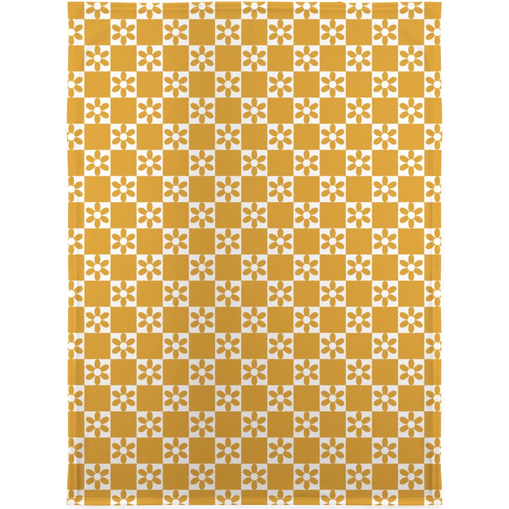 Yellow Fleece Blanket