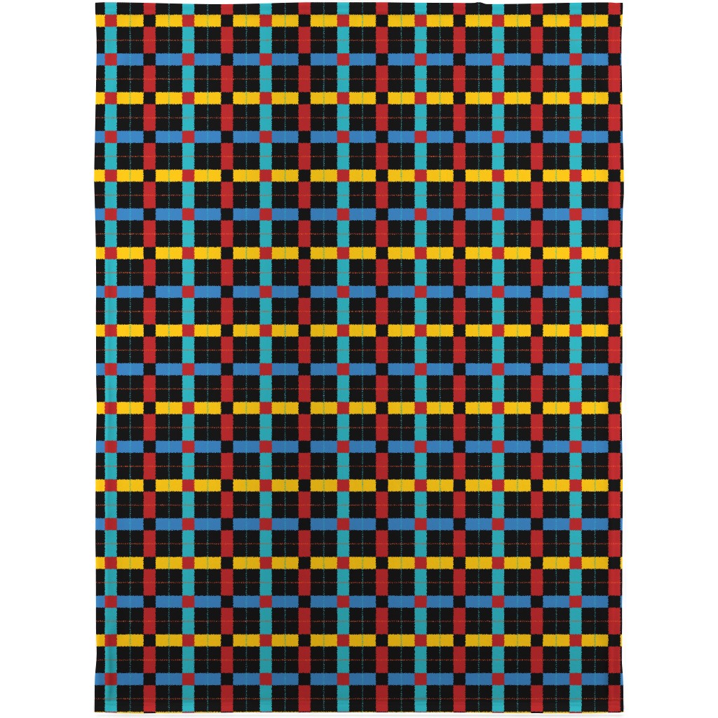 Pnw Pike Plaid - Multi Blanket, Fleece, 30x40, Multicolor