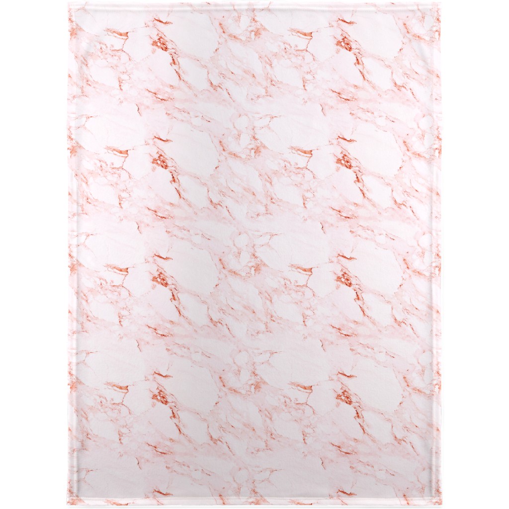 Marble - Blush Blanket, Fleece, 30x40, Pink