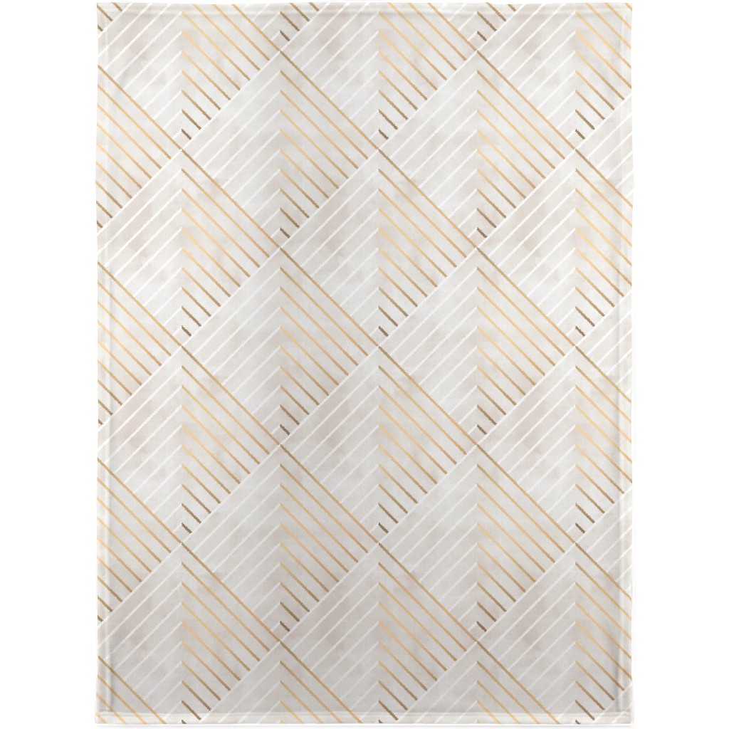 Wright Blanket, Plush Fleece, 30x40, Yellow, Wheat