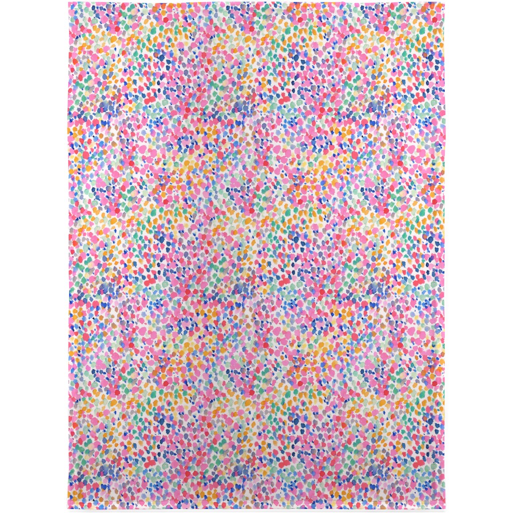 Lighthearted Pastel - Multi Blanket, Plush Fleece, 30x40, Multicolor