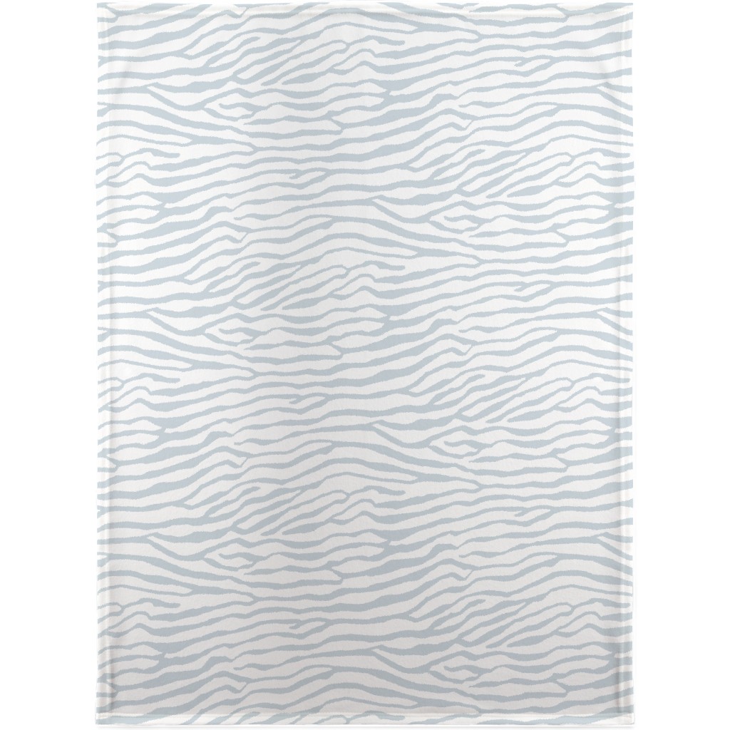 Brackenbury Beach Custom - Blue Blanket, Sherpa, 30x40, Gray, Gray