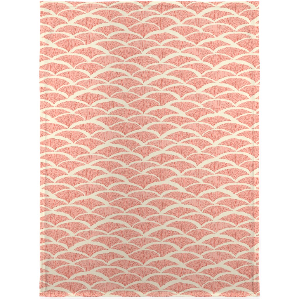 Gills - Peach Blanket, Sherpa, 30x40, Pink