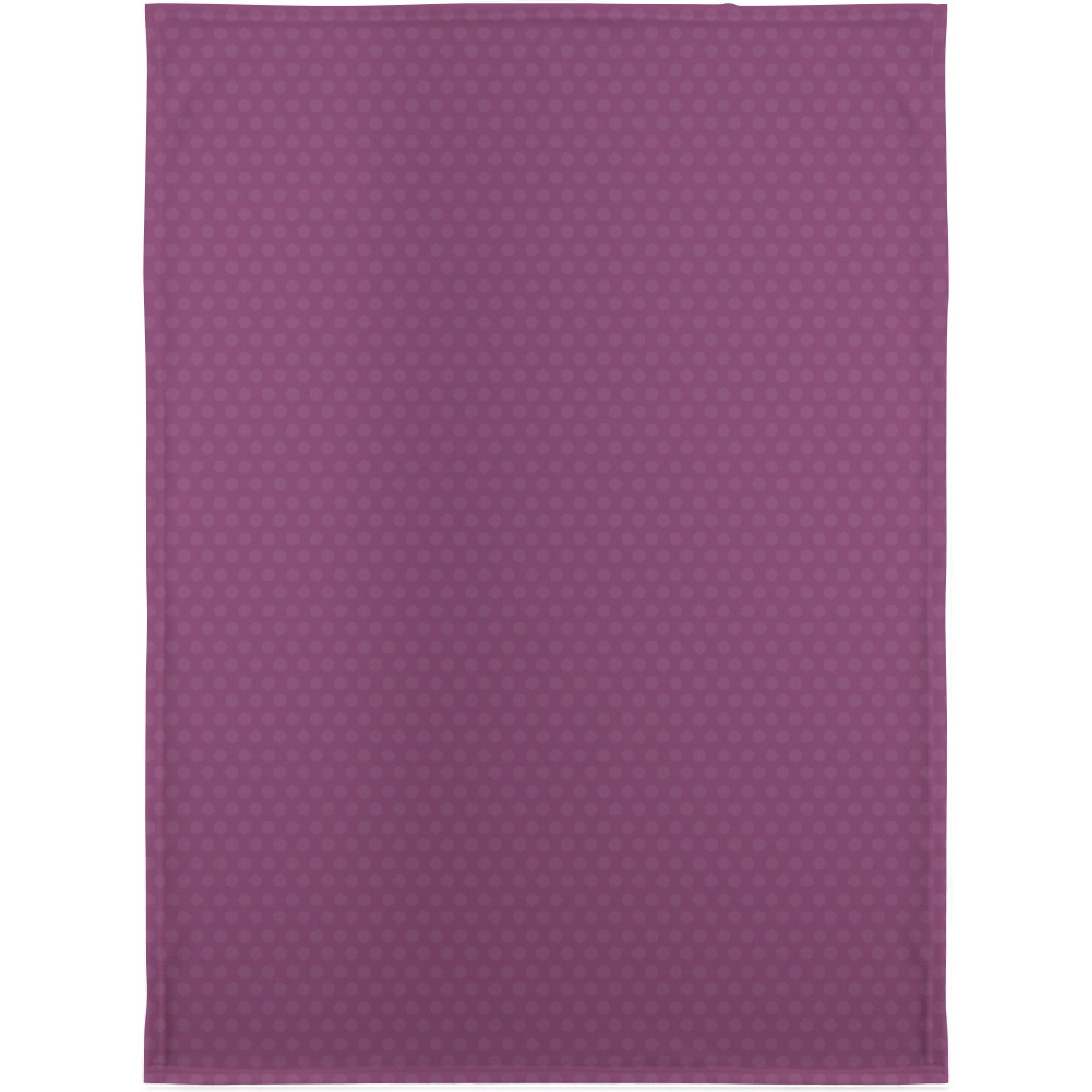 Bubbles - Purple Blanket, Sherpa, 30x40, Purple
