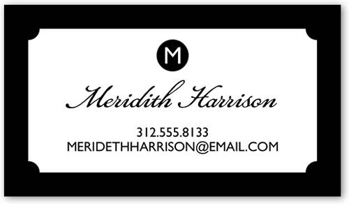 Initial Introduction Personalized Business Cards Shutterfly