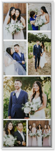 Gallery of Seven Pano Wall Art, White, Single piece, Canvas, 12x36, Multicolor, multi