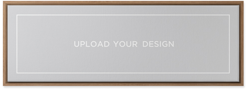 Upload Your Own Design Landscape Wall Art, Natural, Single piece, Canvas, 12x36, Multicolor