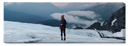 Photo Gallery Square Wall Art, No Frame, Single piece, Canvas, 12x36, Multicolor, multi