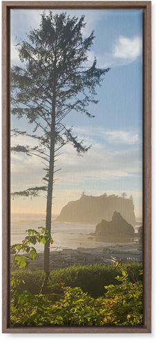 Photo Gallery Pano Portrait Wall Art, Walnut, Single piece, Canvas, 10x24, Multicolor, multi
