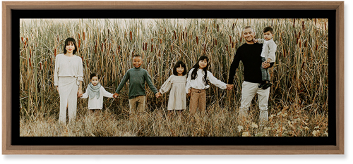 Gallery of One Pano Wall Art, Natural, Single piece, Canvas, 10x24, Multicolor, multi