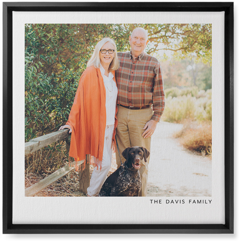 Modern Gallery of One Wall Art, Black, Single piece, Canvas, 16x16, Multicolor, multi