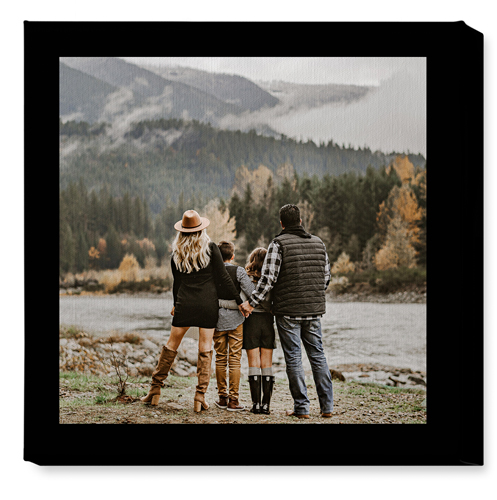 Simple Gallery of One Border Wall Art, No Frame, Single piece, Canvas, 16x16, Multicolor, multi