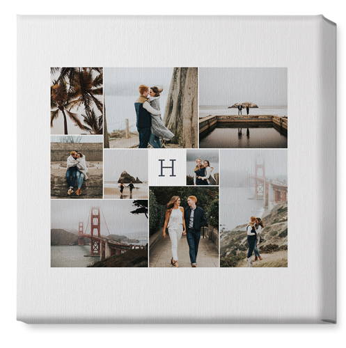 Nine Lives Wall Art, No Frame, Single piece, Canvas, 16x16, Multicolor, multi