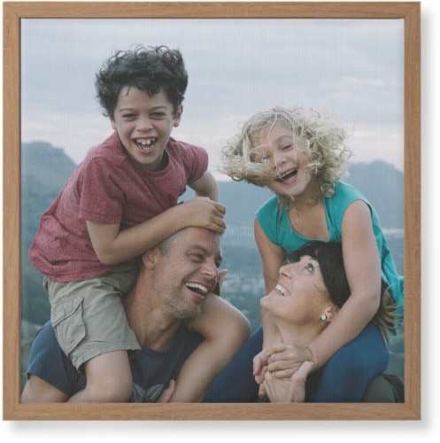 Photo Gallery Wall Art, Natural, Single piece, Canvas, 16x16, Multicolor, multi