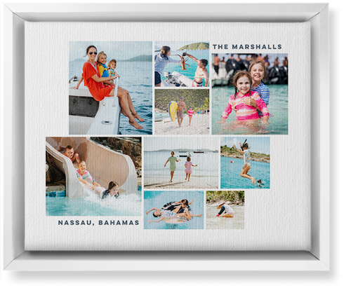 Gallery of Nine Wall Art, White, Single piece, Canvas, 8x10, Multicolor