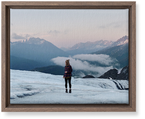 Photo Gallery Square Wall Art, Walnut, Single piece, Canvas, 8x10, Multicolor
