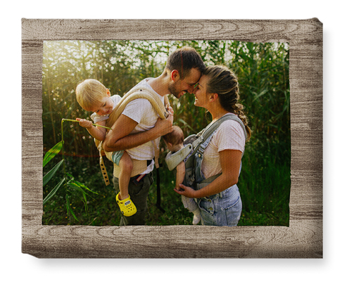 Countryside Wall Art, No Frame, Single piece, Canvas, 8x10, Brown, wood